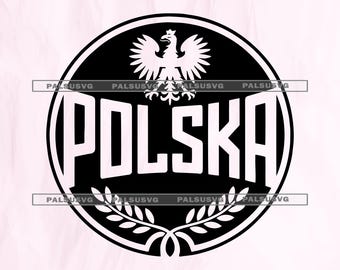 Polnisches Adler Emblem, Polska Pride, Wappen (SVG PNG PDF)