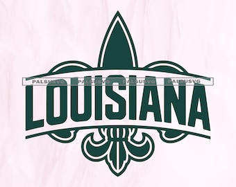 Louisiana Fleur de Lis SVG, New Orleans, Mardi Gras (Digital Files)