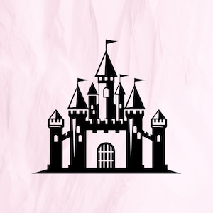 Castle svg, Castle vector, Castle cricut, Castle clipart, Castle silhouette, Castle cut file, Castle png, instant download