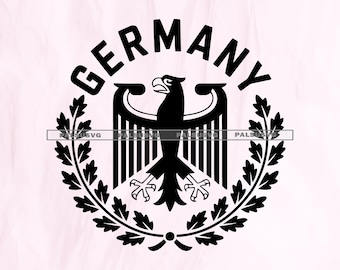 German Eagle Emblem SVG | Deutschland Pride Design (Digital Download)