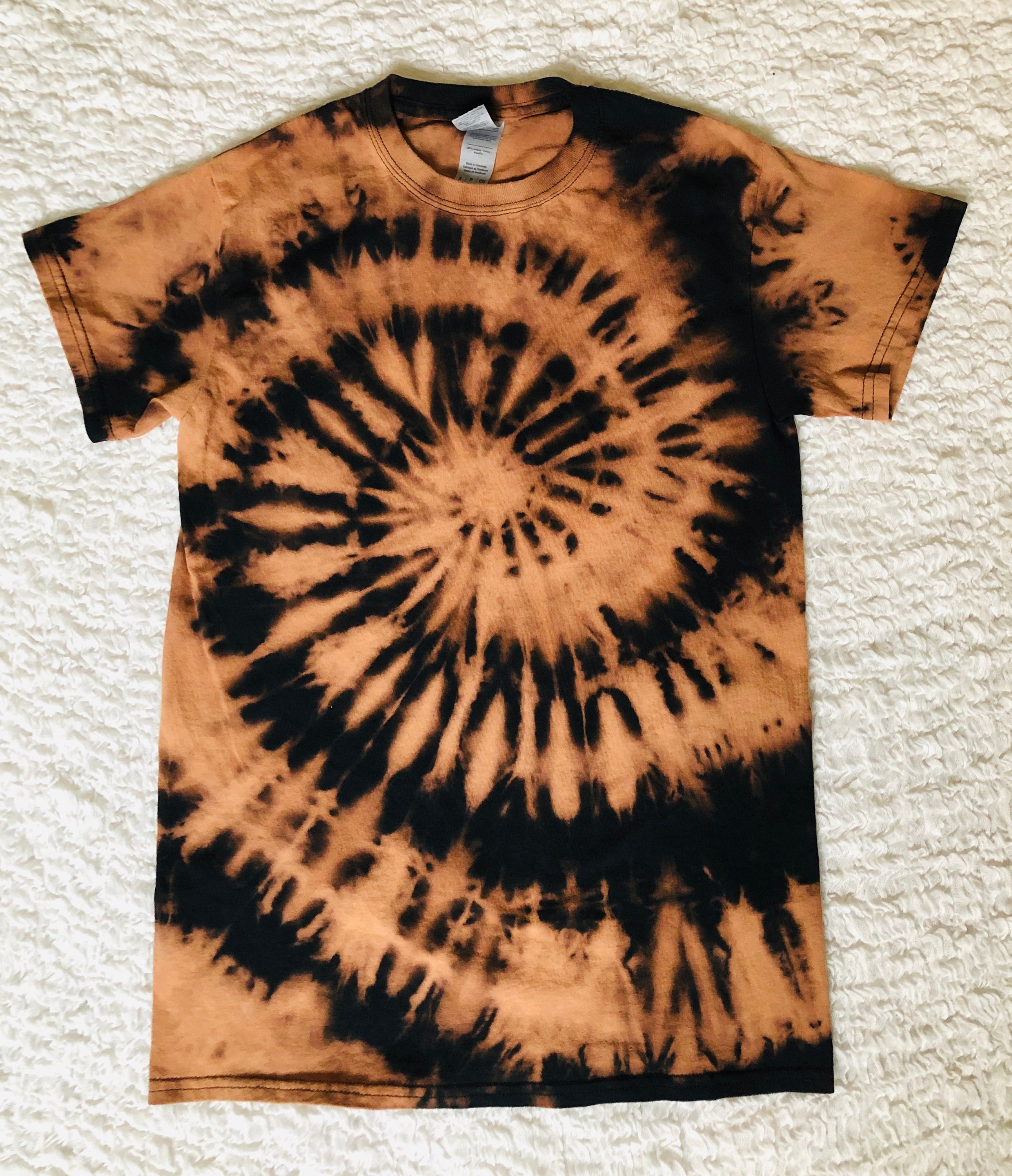 Bleach Dyed TShirt Etsy