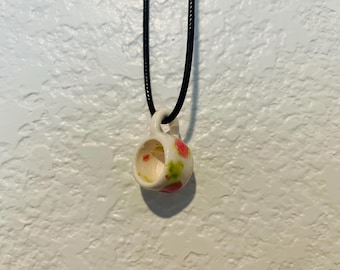 Ceramic Mug Necklace, Mini mugs
