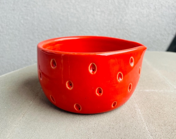 Ceramic Matcha Set, Strawberry Matcha Set