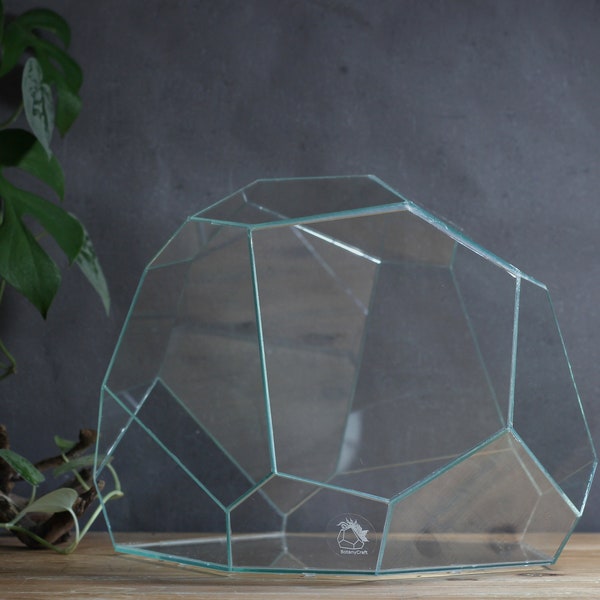 Terrarium "Granite" transparent