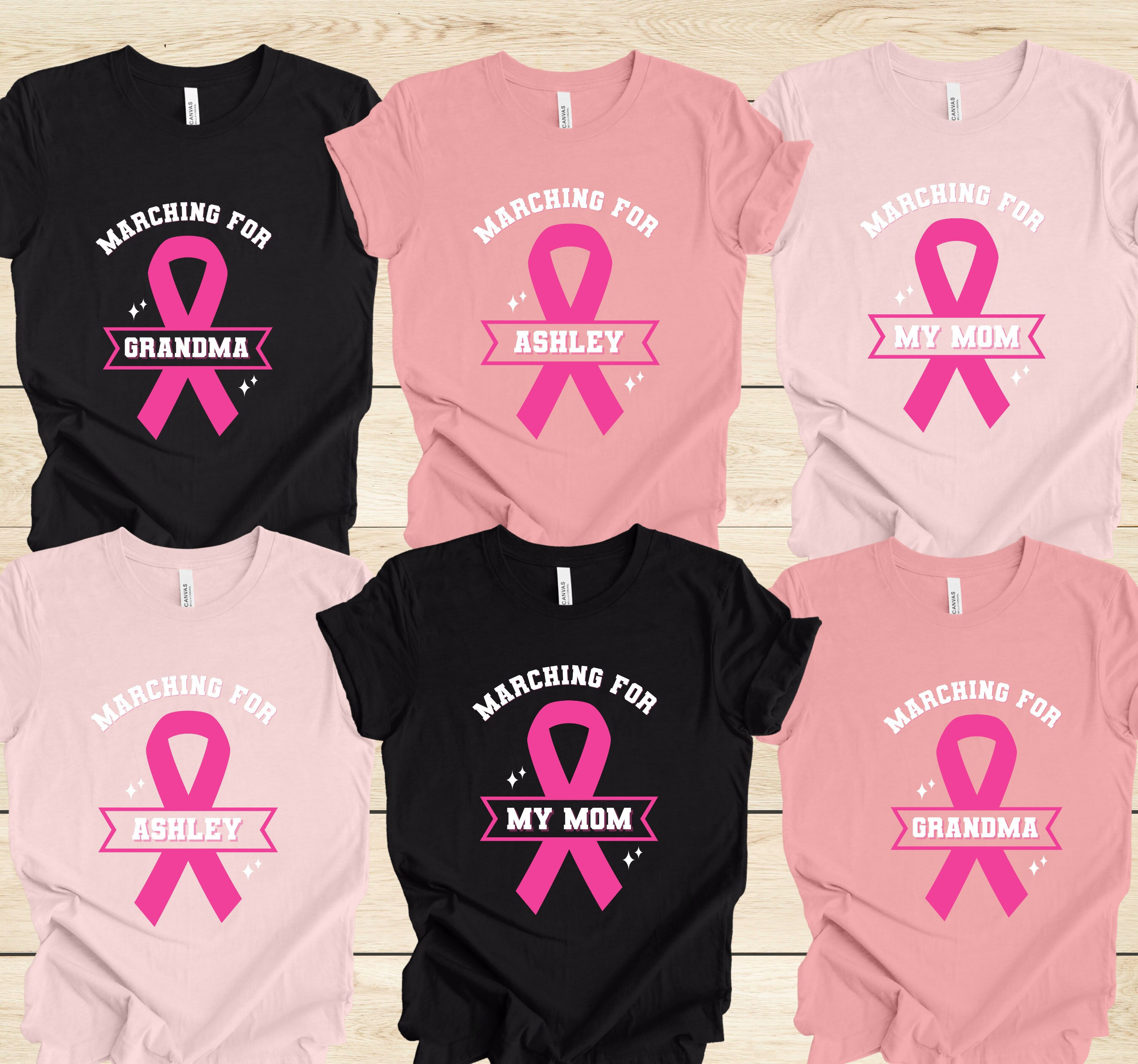 Custom Breast Cancer Jerseys, Pink Ribbon Shirts