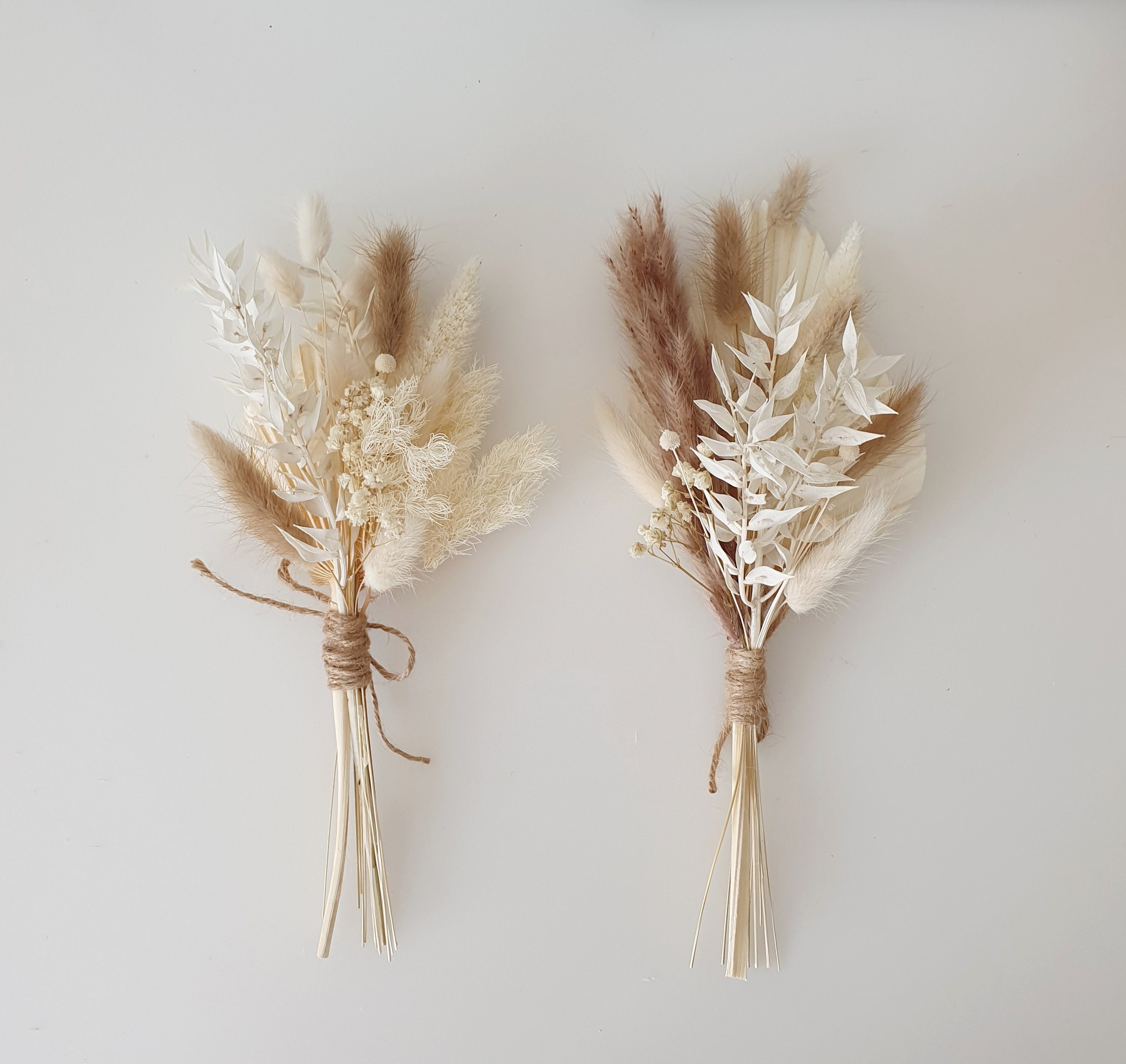 Dried flower bunches Dry preserved flowers Gift for table Etsy