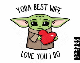 Free Free 124 Yoda Best Husband Svg SVG PNG EPS DXF File