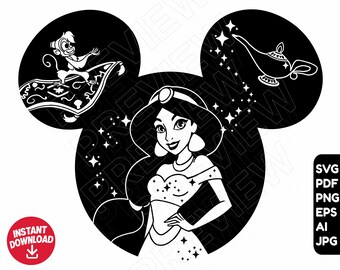 Free Free Disney Princess Jasmine Svg 668 SVG PNG EPS DXF File