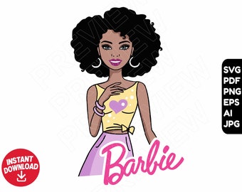 Download Black Barbie Etsy
