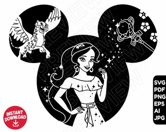 Download Elena Of Avalor Svg Etsy
