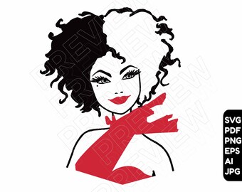 Free Free 334 Disney Villains Svg Cruella Deville Svg SVG PNG EPS DXF File
