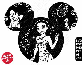 Free Free 108 Moana Disney Ears Svg SVG PNG EPS DXF File