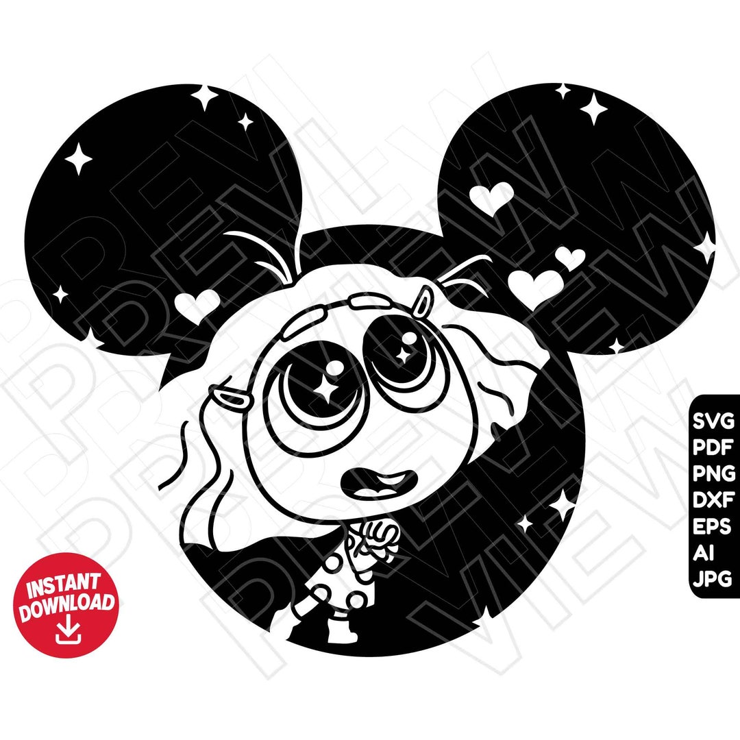 Inside Out 2 Envy SVG Dxf Clipart Png , Cut File Outline Silhouette - Etsy