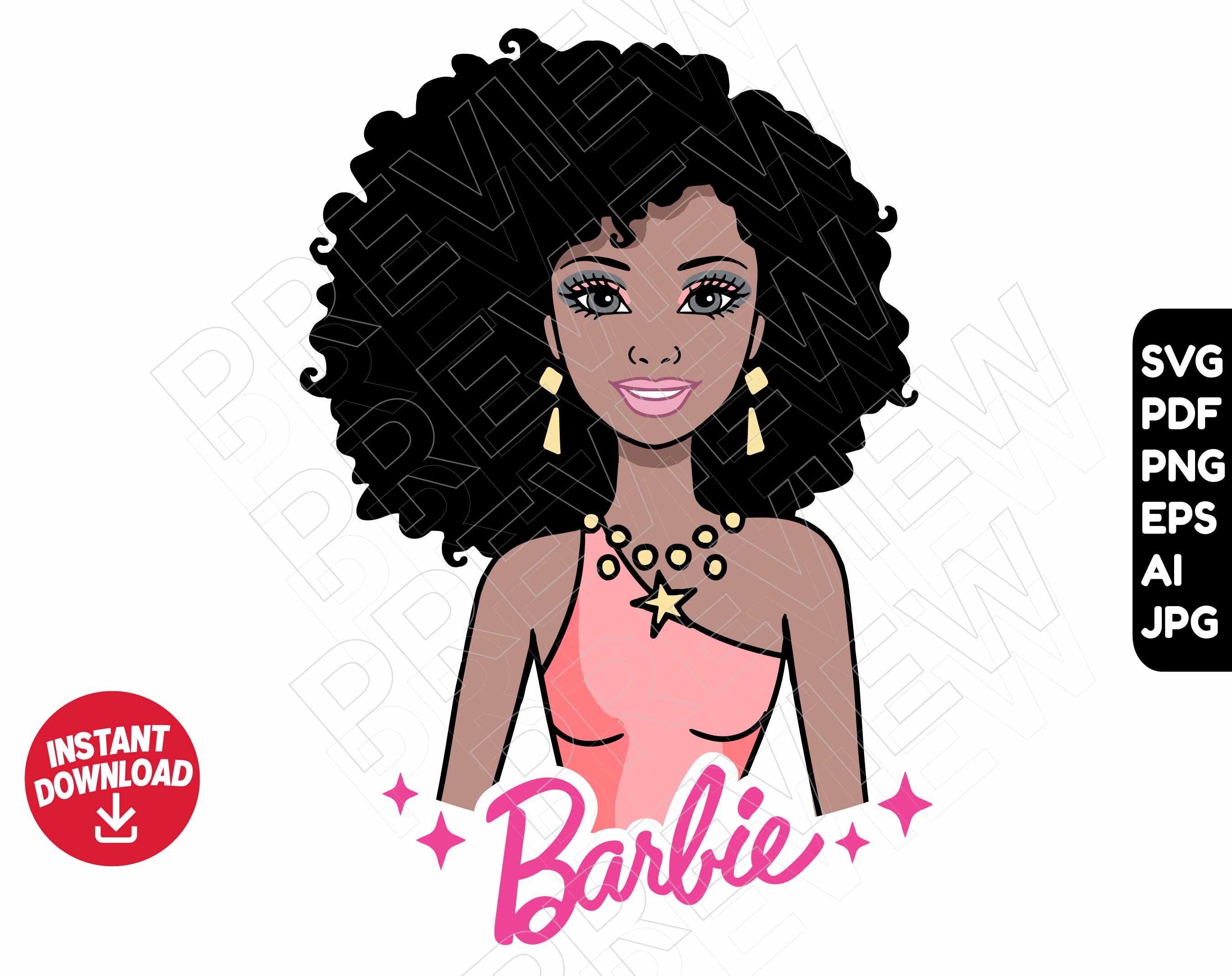 Black Barbie Clip Art | Images and Photos finder