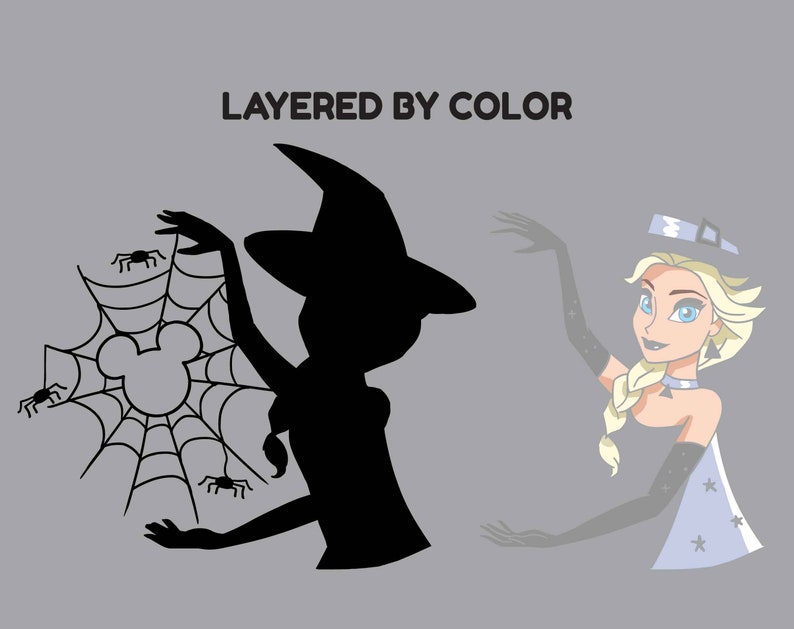 Download Disney Halloween SVG Frozen svg Elsa Disney princess cut ...