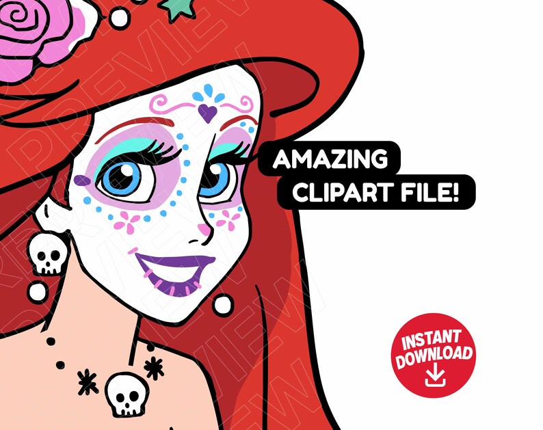 Free Free 96 Halloween Mermaid Svg SVG PNG EPS DXF File