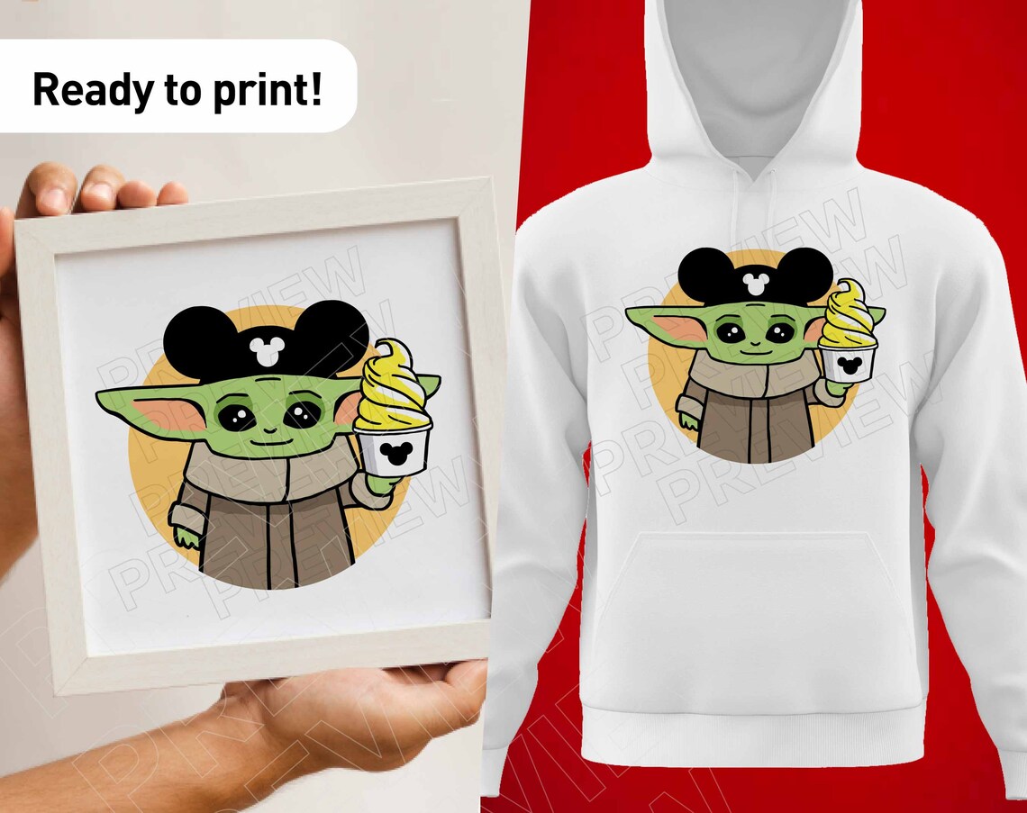 Free Free 274 Baby Yoda Svg Disney SVG PNG EPS DXF File