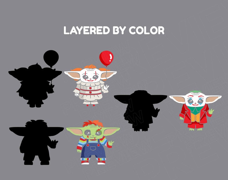 Download Baby Yoda Halloween Costumes SVG BUNDLE Disney svg Star | Etsy