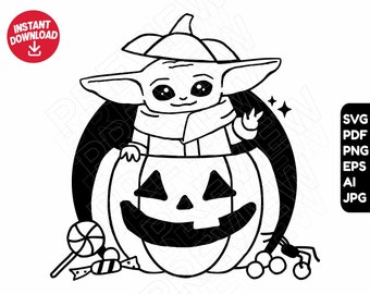 Baby Yoda Outline Etsy Baby Yoda Outline Etsy