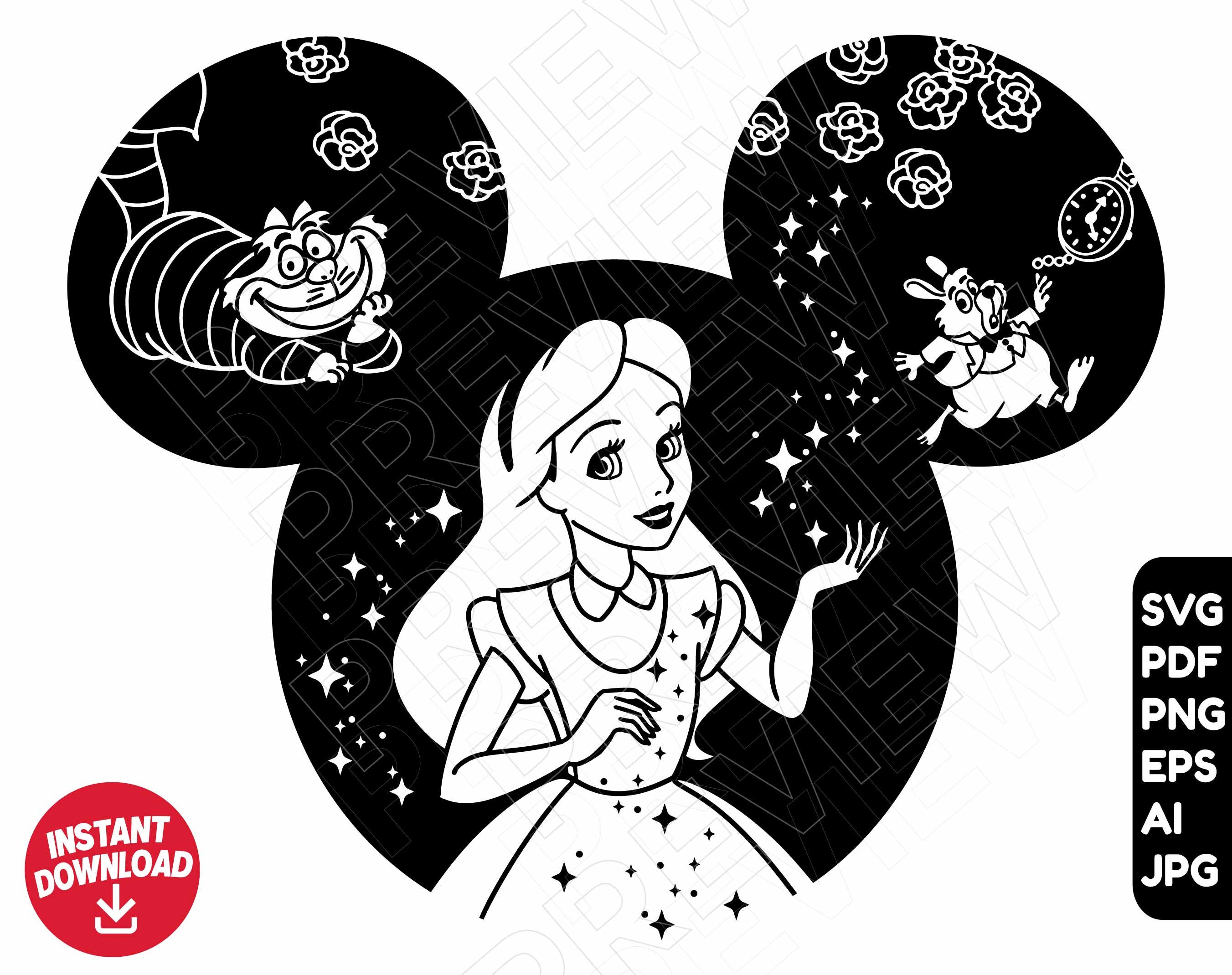Alice In Wonderland Svg Bundle Cheshire Cat Svg Bundl - vrogue.co