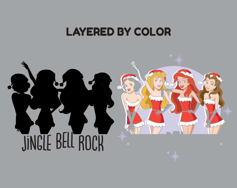 Download Disney Christmas SVG Mean Girls svg Disney princess svg | Etsy