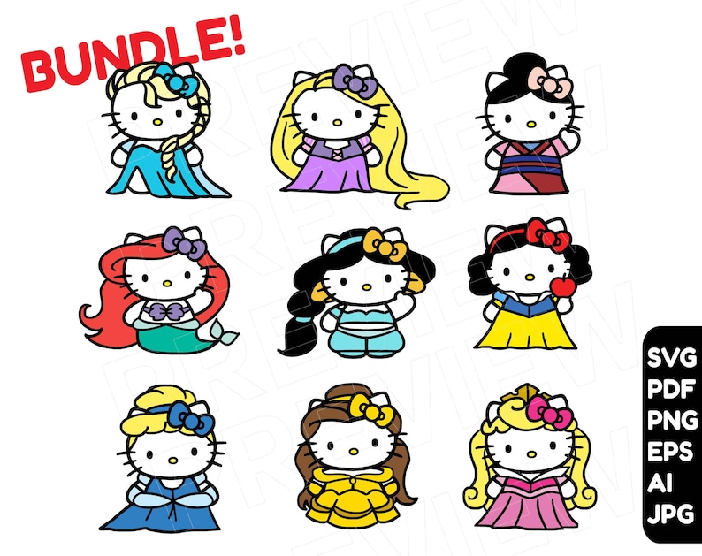 Free Free Disney Princess Svg Bundle 437 SVG PNG EPS DXF File