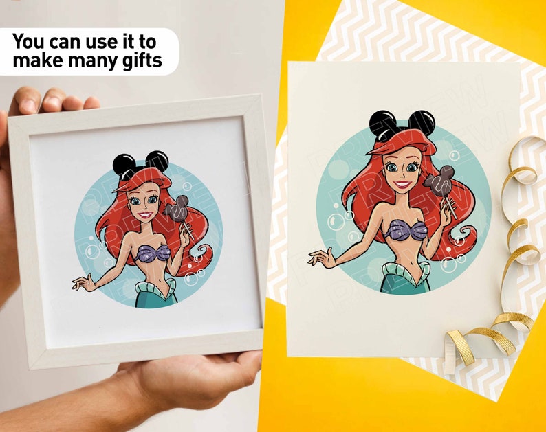 Download The Little Mermaid Disney ears SVG Ariel svg Disney ...