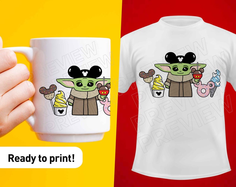 Free Free 86 Baby Yoda Disneyland Svg SVG PNG EPS DXF File