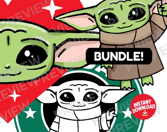 Download Baby Yoda Svg Star Wars Svg Vector File Love Svg Etsy
