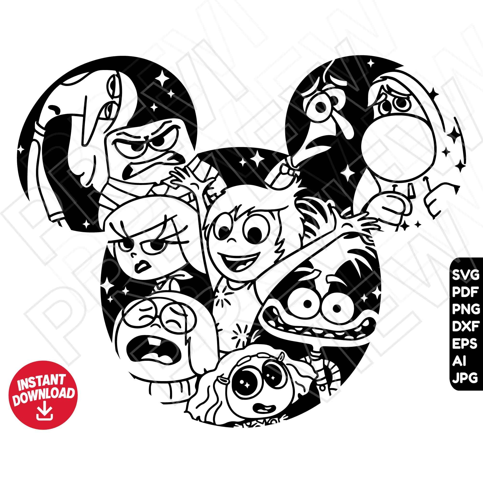 Inside Out Outline - Etsy