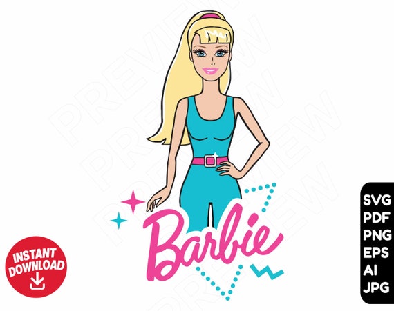 Toy Story Barbie Svg