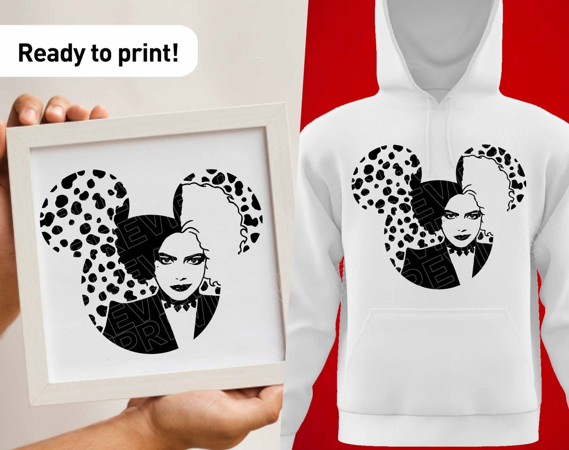 Free Free 221 Disney Villains Svg Cruella Deville Svg SVG PNG EPS DXF File