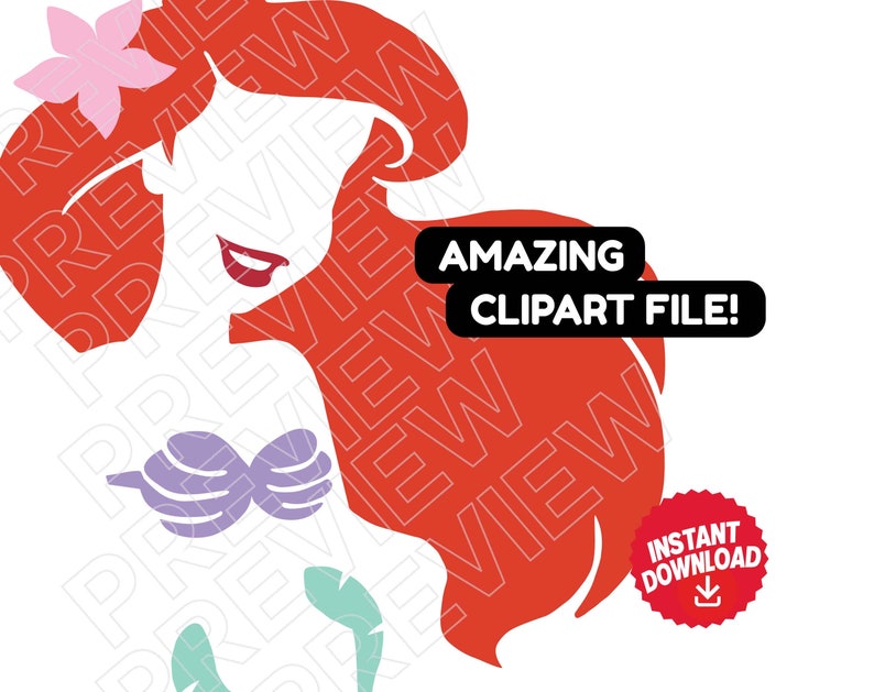 Free Free 63 Little Mermaid Svg For Cricut SVG PNG EPS DXF File