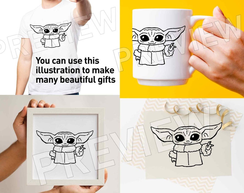 Free Free 281 Vector Svg Files Baby Yoda SVG PNG EPS DXF File