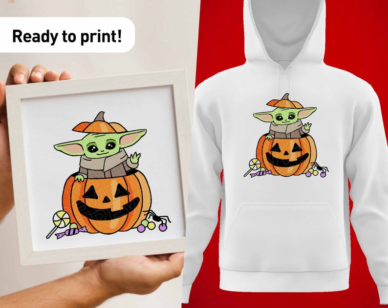 Download Baby Yoda SVG Halloween svg Disney Star Wars The ...