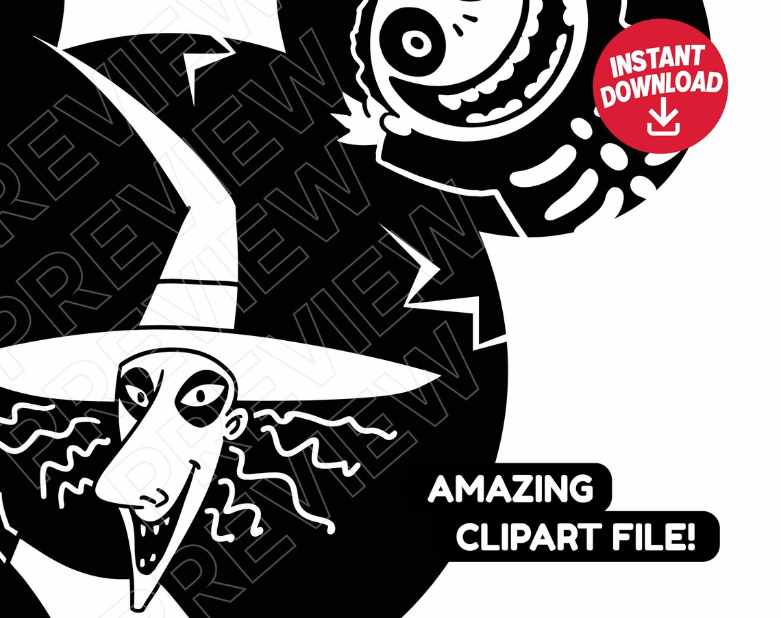 Lock Shock Barrel SVG the Nightmare Before Christmas Png Etsy