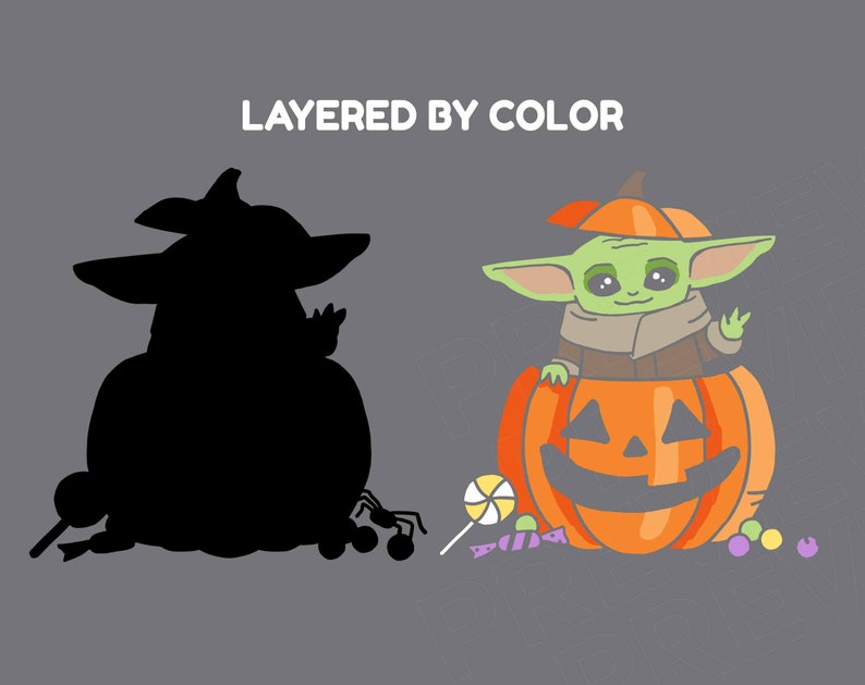 Download Baby Yoda SVG Halloween svg Disney Star Wars The ...