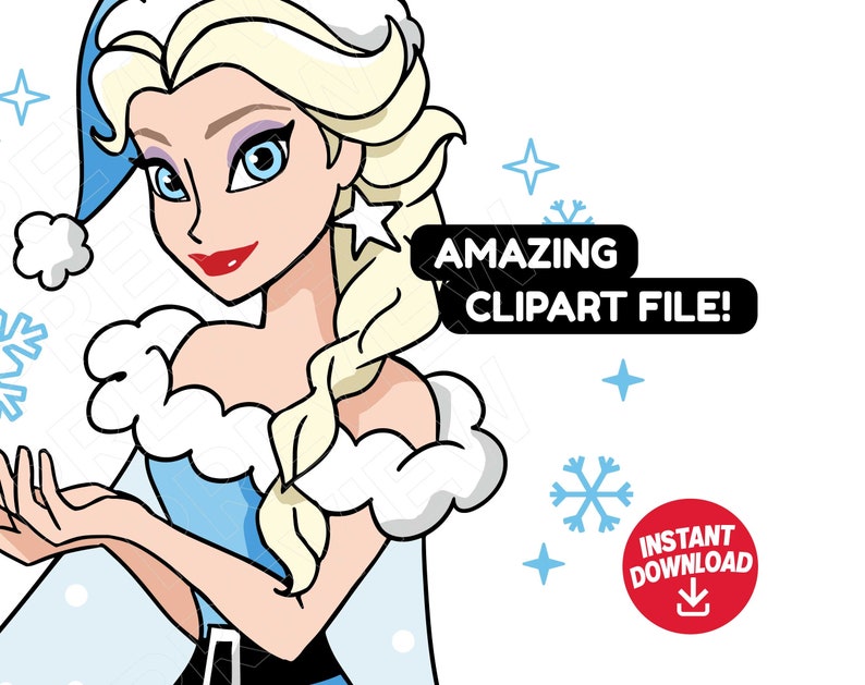 Download Disney Christmas SVG Elsa Frozen svg Disney princess cut ...
