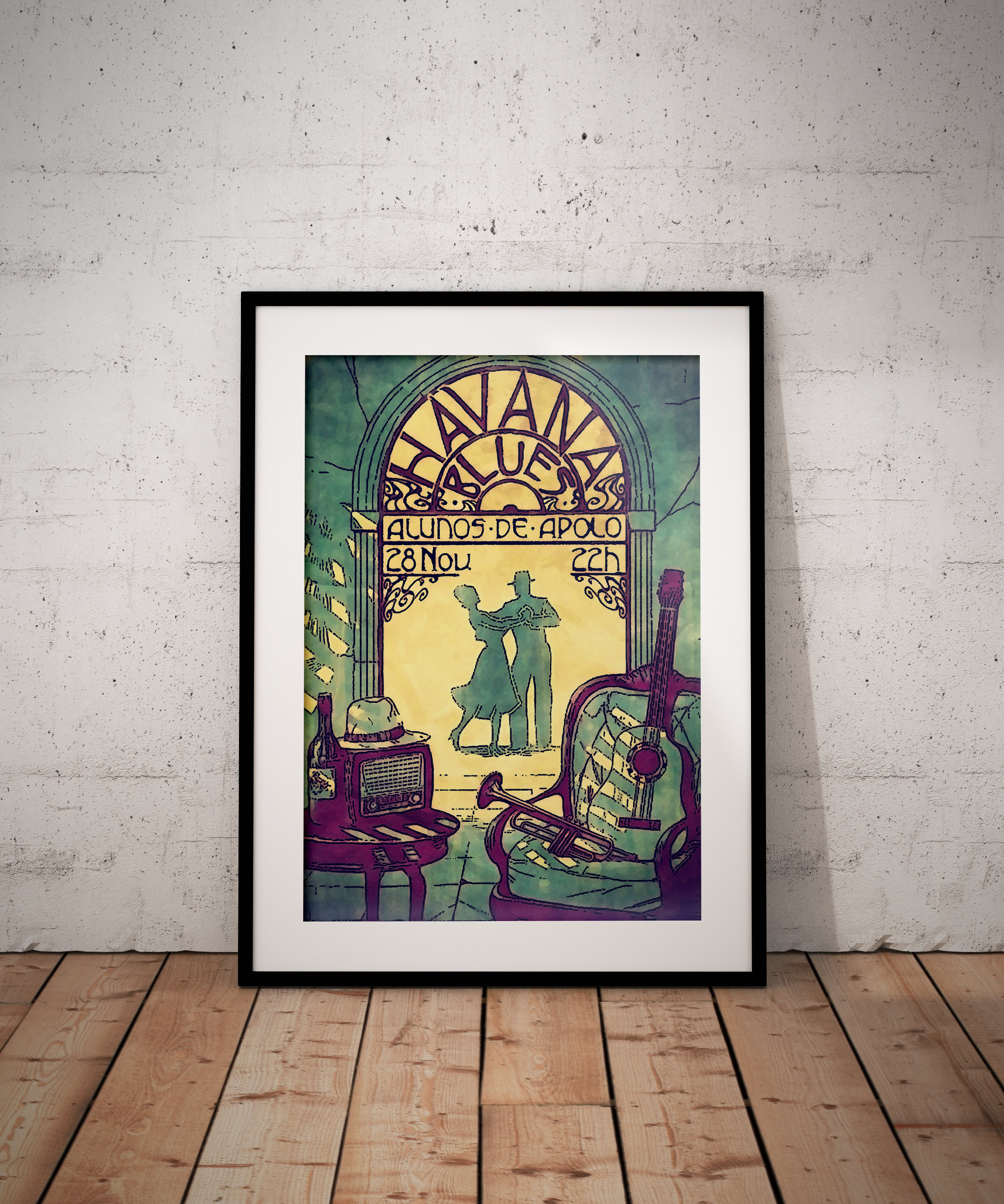 Art Nouveau Poster - Vintage Print