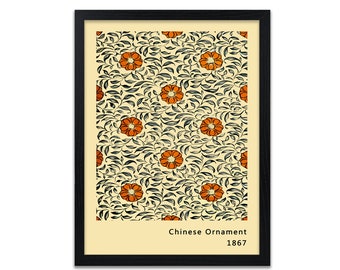 Chinese Ornamental Art Poster - Chinese Art Prints  - Giclee Prints