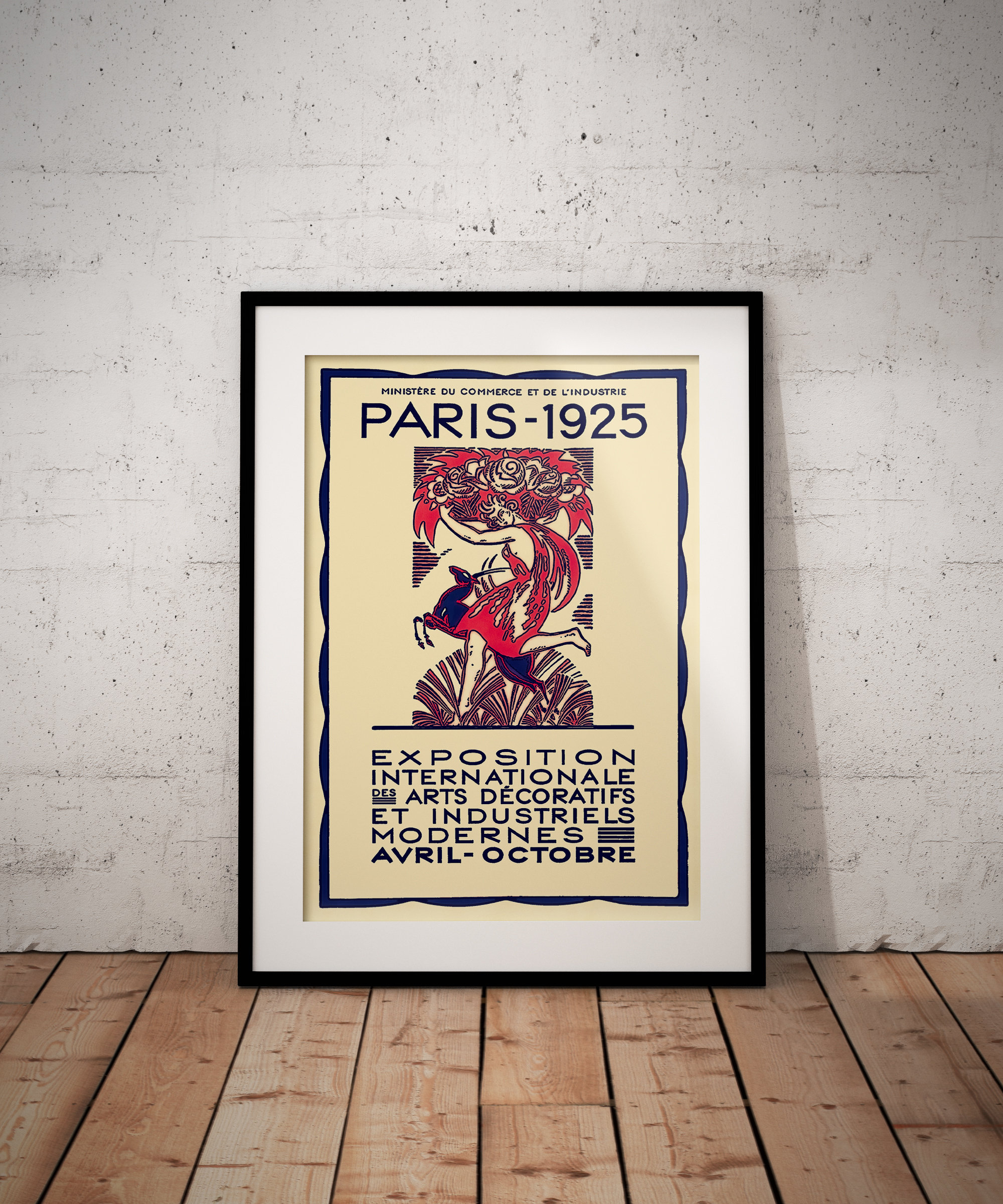 Vintage French Art Print - Exposition Poster - Etsy