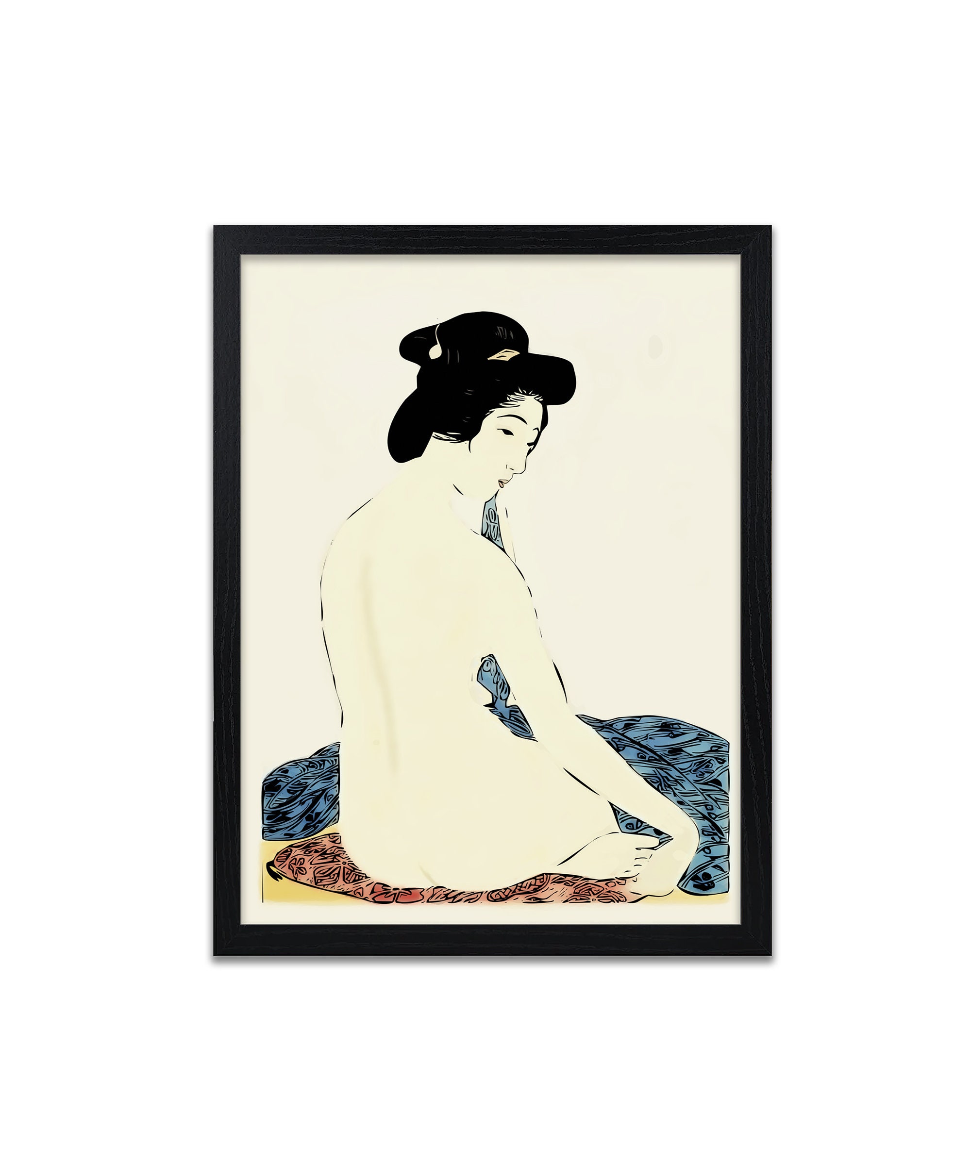 2000px x 2400px - Japanese Nude Art Nude Lady Art Print Japanese Female Nude - Etsy Denmark