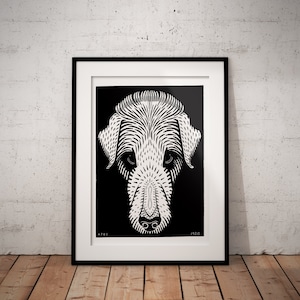 Impresión de perro - Arte Art Nouveau - Impresión de Julie De Graag