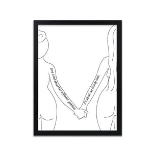 Custom Lesbian  Print | Lesbian Art Print | Lesbian Love Gifts | Lesbian Wedding Gift | Lesbian Anniversary Gift | Gay Art Print
