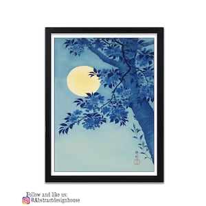 Japanese Poster | Japanese Art Prints | Yatsuo no Tsubaki | Vintage Japanese Poster | Abstract Japanese Print