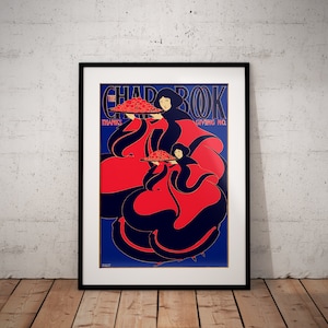 Art Nouveau Prints -  Vintage Magazine Cover Art - Beautiful Remastered Art Print