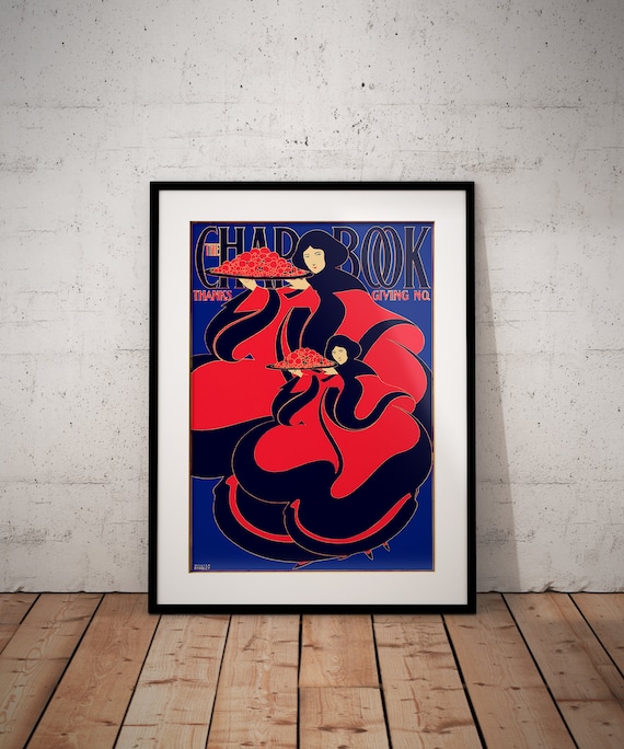Art Nouveau Prints -  Vintage Magazine Cover Art - Beautiful Remastered Art Print