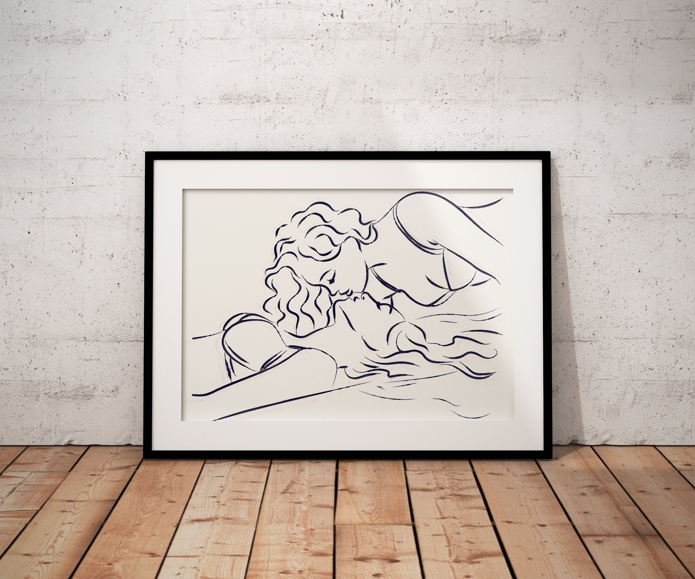 Lesbian Art Print