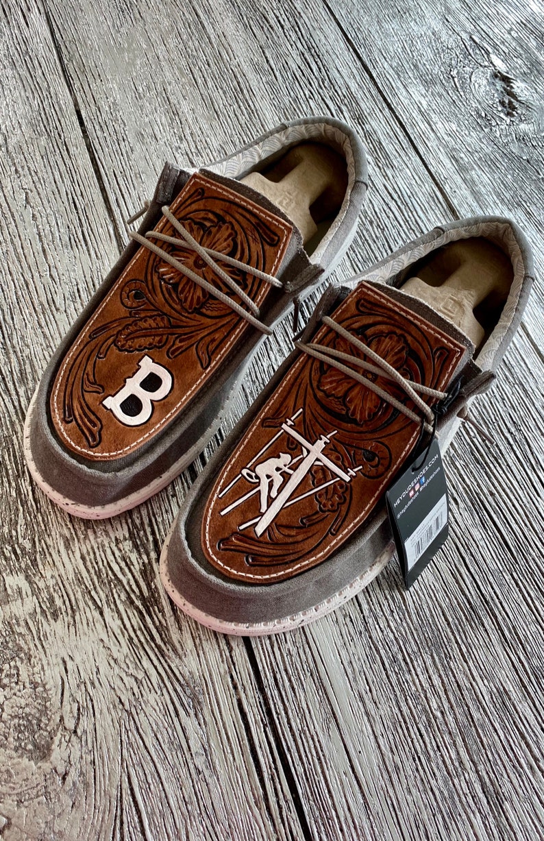 tooled dude shoes