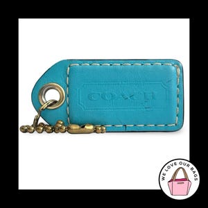 COACH Logo Acrylic Tag Charm Y2K 5本 CM COACH Logo Acrylic Tag
